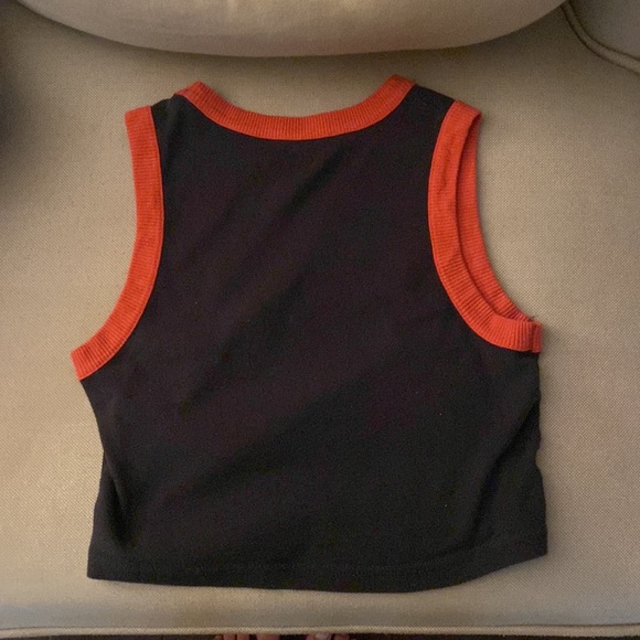 The Rolling Stones Cropped Muscle Tee - Picture 2 of 3